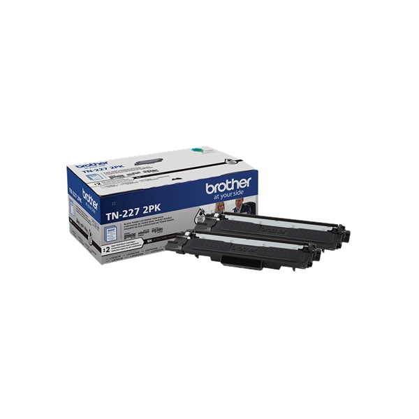 Brother Brother High Yield Black Toner Cartridge, PK2 TN2272PK